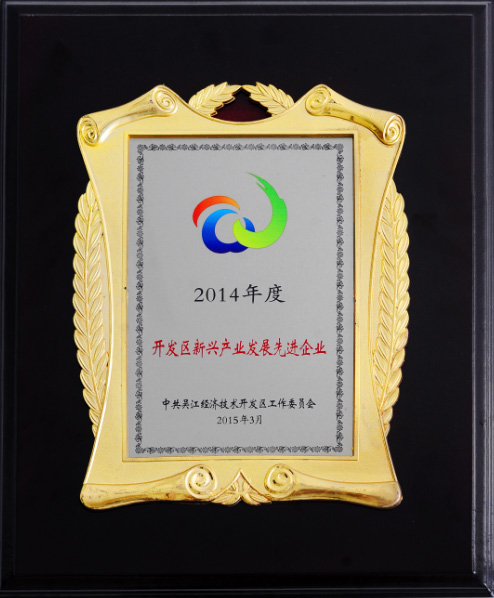 阿爾賽喜獲2014年度開(kāi)發(fā)區(qū)新型企業(yè)發(fā)展先進(jìn)企業(yè)大獎(jiǎng)
